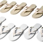 Tongs publicitaire personnalisées avec logo pour entreprise et communication professionnelle