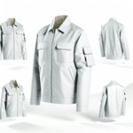 Veste de travail publicitaire personnalisée avec logo pour entreprise et communication professionnelle