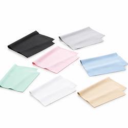 Chiffon à lunettes personnalisé microfibre 250 g/m² format 10x15 cm pour opticien B2B
