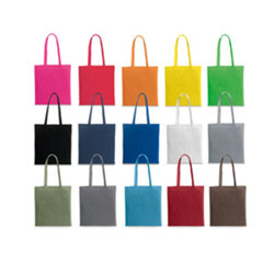 Sac non-tissé TNT publicitaire personnalisable avec logo - sac shopping économique pour très gros volumes B2B et distributions massives