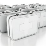 Kit premiers soins publicitaire personnalisé avec logo pour entreprise et sécurité au travail