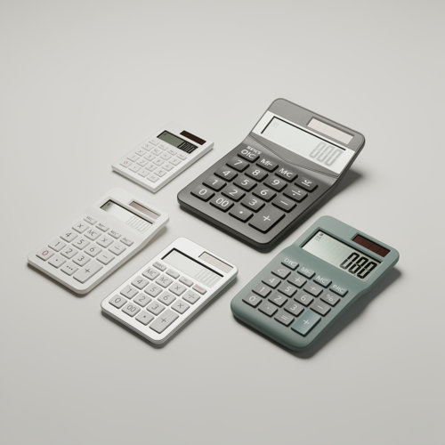 Calculatrice — OBG.PUB Calculatrices publicitaires personnalisables en ABS, aluminium, bambou et plastique recyclé