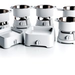 Appareil à fondue publicitaire personnalisé avec logo pour entreprise et communication B2B