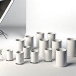 Photophore publicitaire personnalisé avec logo pour entreprise et communication événementielle