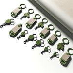 Porte-clés écoresponsables publicitaire personnalisé avec logo pour entreprise écologique