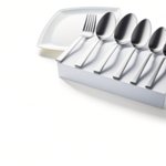 Repose-couverts publicitaire personnalisé avec logo pour entreprise et communication de table