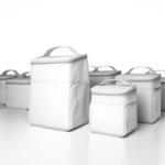 Sac à lunch isotherme publicitaire personnalisé avec logo pour entreprise et communication