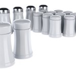 Salières et poivrières publicitaire personnalisées avec logo pour entreprise et communication