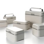 Boîte à déjeuner isotherme publicitaire personnalisée avec logo pour entreprise et communication