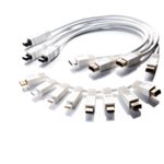 Câbles de connexion publicitaire personnalisés avec logo pour entreprise et communication