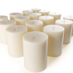 Bougie parfumée publicitaire personnalisée avec logo pour entreprise et communication professionnelle