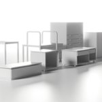 Mobilier publicitaire personnalisé avec logo pour entreprise et communication professionnelle
