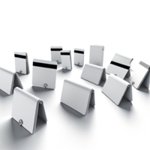 Porte-cartes publicitaire personnalisé avec logo pour entreprise et communication professionnelle