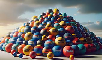 Balles anti-stress publicitaires OBG PUB - Balles anti-stress publicitaires
