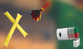 OBG PUB - Accessoires de supporter publicitaires