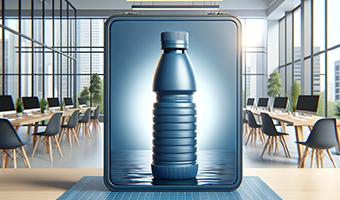 Bouteilles pliable publicitaires OBG PUB - Bouteilles pliable publicitaires