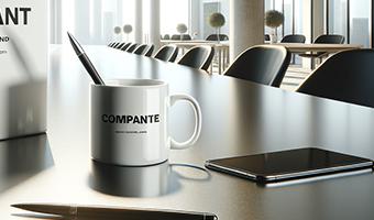 Tasses en céramique publicitaires OBG PUB - Tasses en céramique publicitaires
