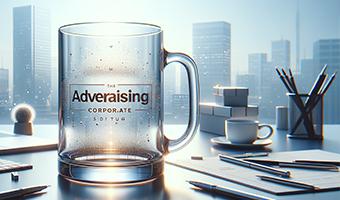Tasses en verre publicitaires OBG PUB - Tasses en verre publicitaires