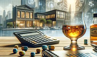 OBG PUB - Verres à whisky publicitaires