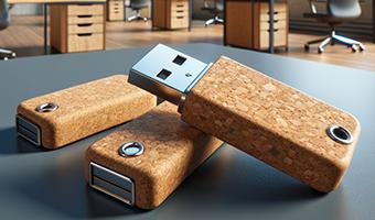 Clés USB écologiques publicitaires OBG PUB - Clés USB écologiques publicitaires