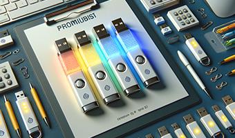 Clés USB LED publicitaires OBG PUB - Clés USB LED publicitaires