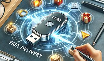 Clé USB livraison express OBG PUB - Clé USB livraison express