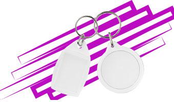 OBG PUB - Porte-clés en plastique