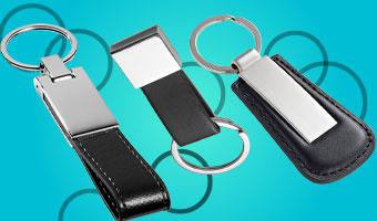 OBG PUB - Porte-clés en cuir