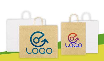 Sacs en papier publicitaires OBG PUB - Sacs en papier publicitaires