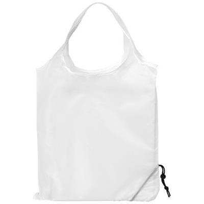 OBG.PUB - Sac de shopping en polyester pliable Cruchy Blanc Sac de shopping en polyester pliable Cruchy Blanc
