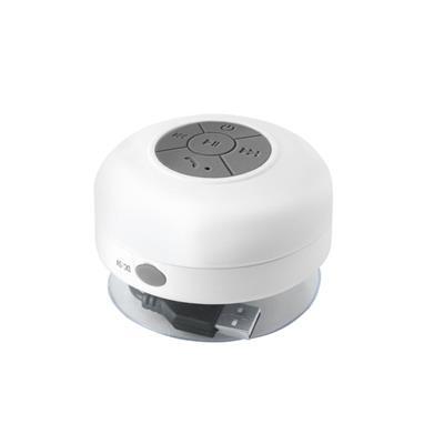 Haut-parleur étanche en ABS sans fil Curia Blanc