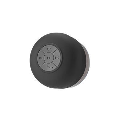 Haut-parleur étanche en ABS sans fil Curia Noir