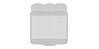 Bouteille 600ml en Tritan Oss - Marquage autour
