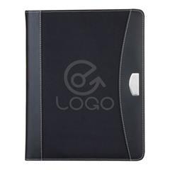 Conférencier A4 en cuir avec bloc-notes Tick