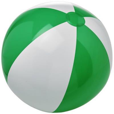Ballon de plage gonflable bicolore en PVC publicitaire Boras