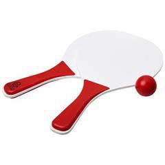 OBG PUB - Jeu de plage en fibre de bois avec balle Bounice