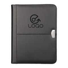 Conférencier format A4 en cuir noir Notass