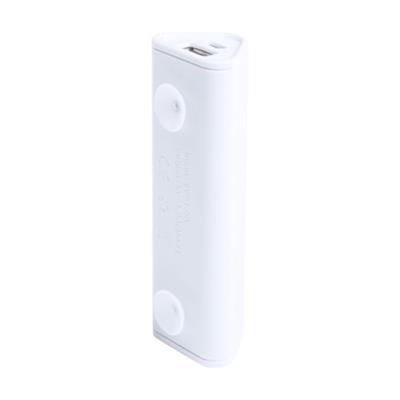 Power bank USB en plastique Ventul Blanc