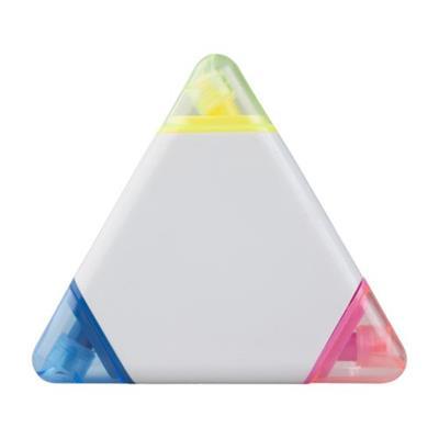 Marqueur triangulaire en plastique publicitaire Trijo