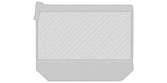 Trousse de toilette en jute bicolore Taysse - Marquage Verso