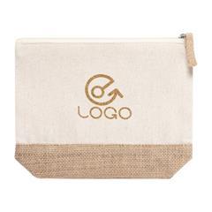 OBG PUB - Trousse de toilette en jute bicolore Taysse