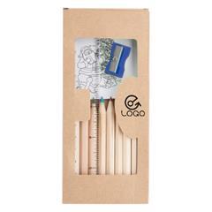 OBG PUB - Set de coloriage en bois avec étui carton Dumbus