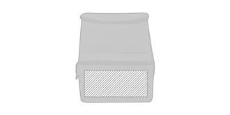 Sac à dos isotherme excursion en polyester Cargoz - Marquage Recto