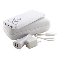OBG.PUB - Set chargeur et power bank en plastique Astazzi Set chargeur et power bank en plastique Astazzi
