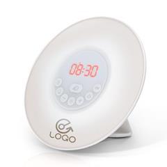 Radio réveil écran LED en ABS avec lampe Vickye