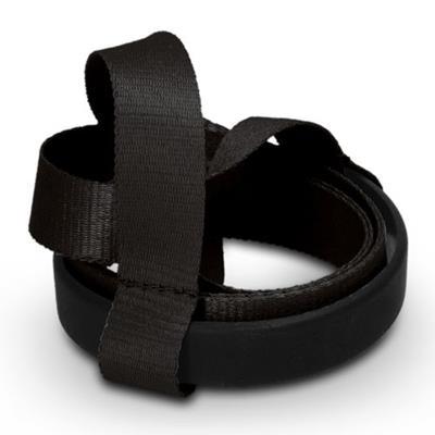 OBG.PUB - Tour de cou porte gobelet en polyester Hangus Noir Tour de cou porte gobelet en polyester Hangus Noir