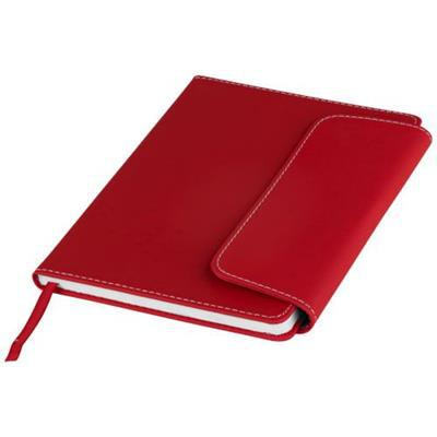 Carnet A5 avec stylo stylet bille Horsent Rouge