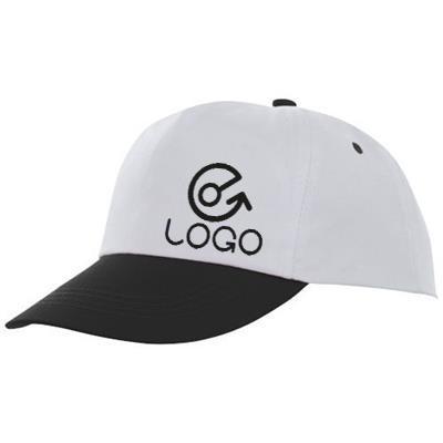 Casquette 5 panneaux bicolore en coton Icaras