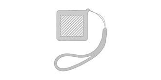 Mètre en bambou de 1m avec lanière Sokurey - Marquage Verso