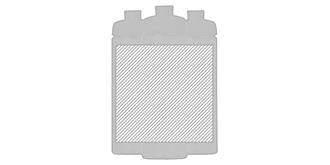 Bouteille de sport 850ml Wippe - Marquage autour